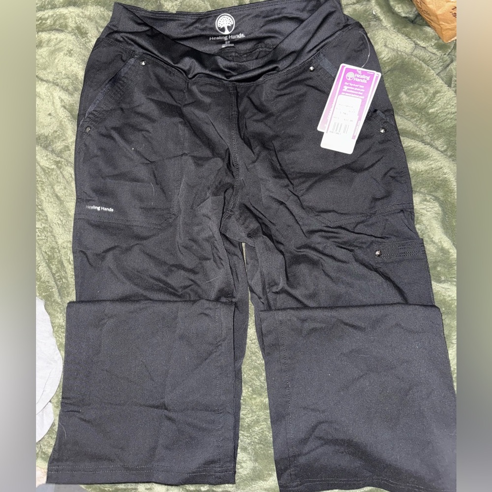 Healing Hands yoga knit waistband pant TALL size small